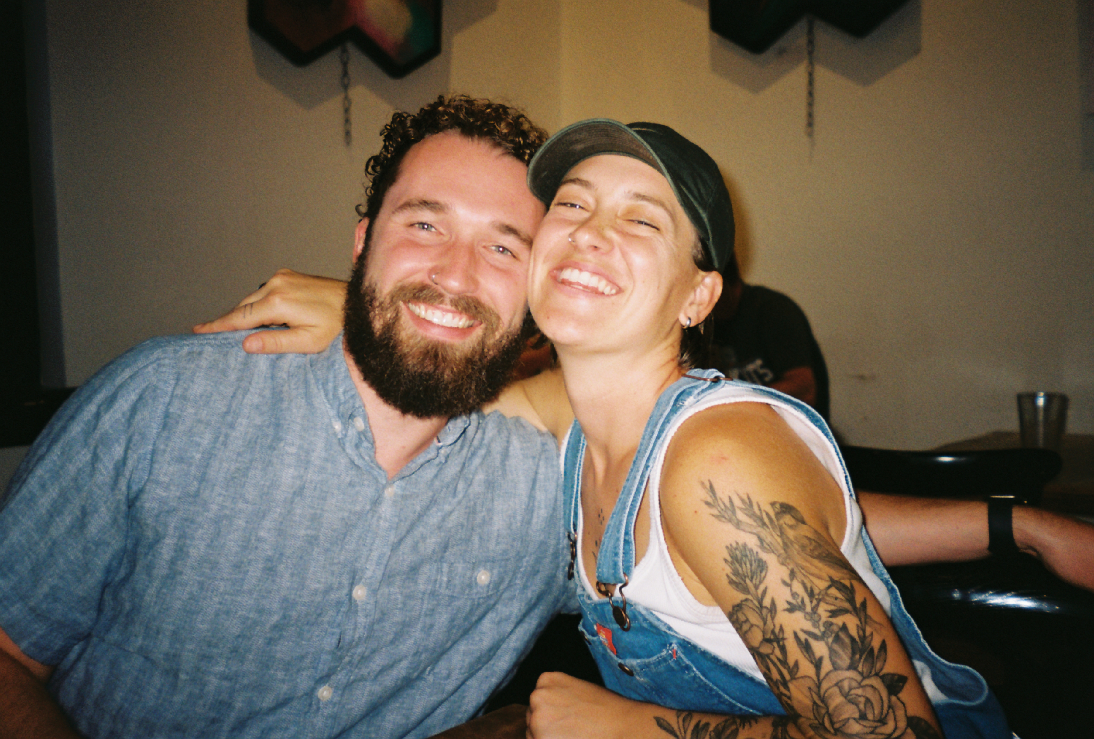Jonathan with his wife